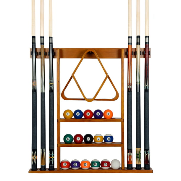 Metal Floor Stand Billiard 6 Pool Cue Stick Rack Holders Several Colors